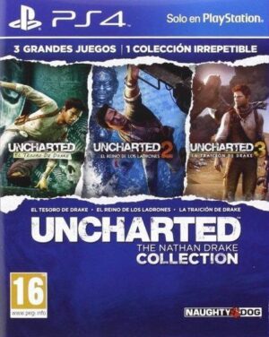 UNCHARTED THE NATHAN DRAKE COLLECTION PS4 - SECUNDARIA
