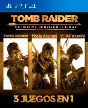3 JUEGOS EN 1 TOMB RAIDER DEFINITIVE SURVIVIOR TRILOGY PS4
