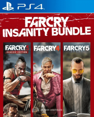 3 JUEGOS EN 1 FAR CRY 3 MAS FAR CRY 4 MAS FAR CRY 5 PS4