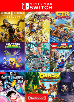 8 JUEGOS EN 1 PACK + SORPRESA NINTENDO SWITCH