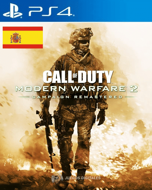 call of duty modern warfare 2 campaign remastered Espanol PS4