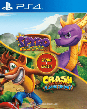 SPYRO+CRASH REMASTERED PS4