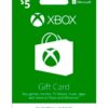 XBOX GIFT CARD 5$ USA