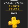 PSN PLUS DELUXE 1 MES CUENTA 1 PSN PLUS DELUXE 1 MES CUENTA