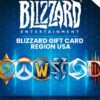 BATTLE NET GIFT CARD 20$ BLIZZARD USA