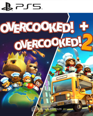 2 JUEGOS EN 1 OVERCOOKED MAS OVERCOOKED 2 PS5