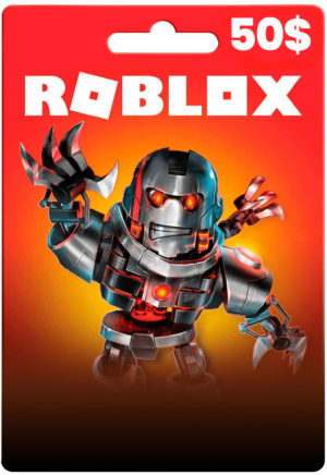 ROBLOX GAME CARD 50$