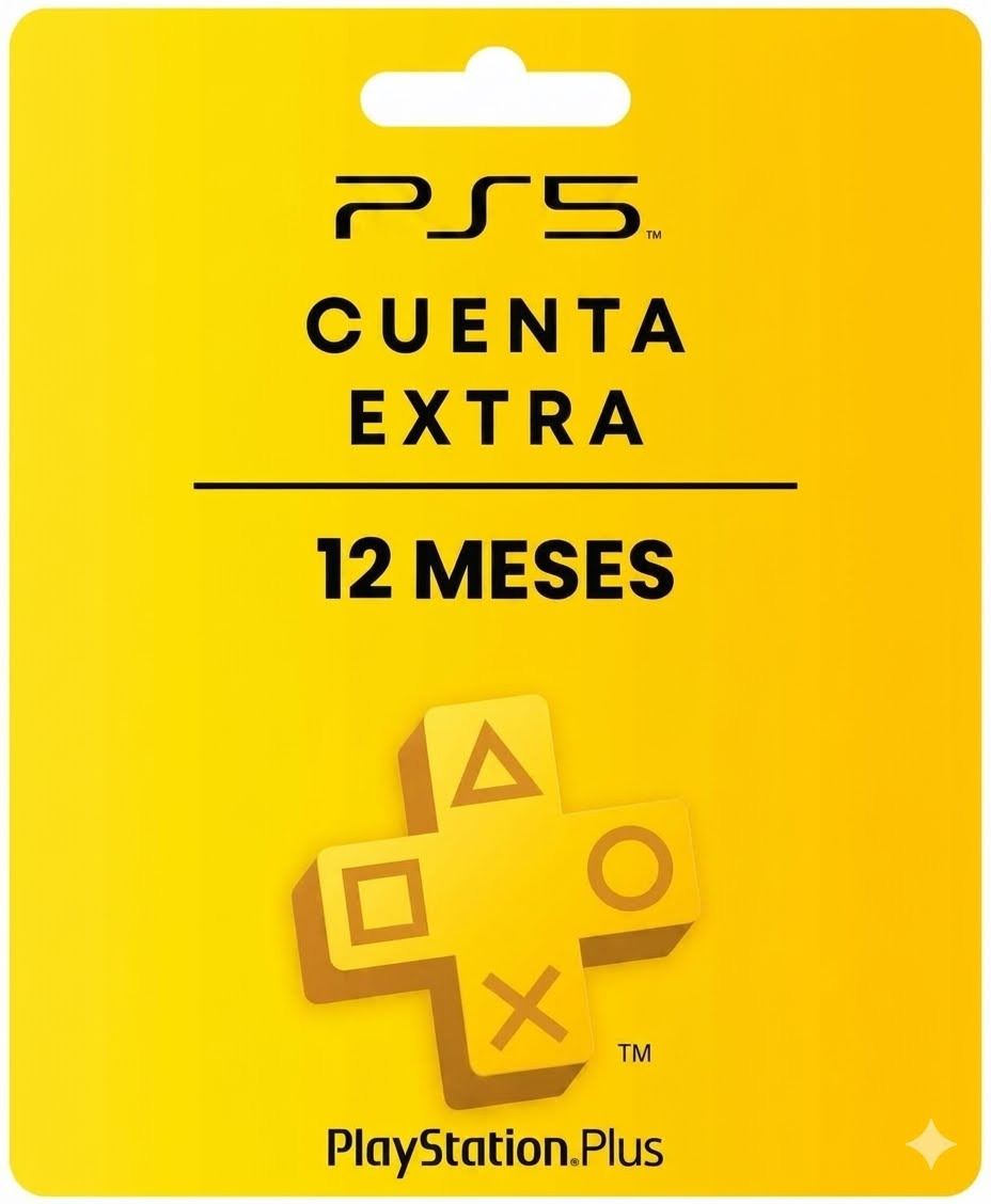 PSN PLUS EXTRA 12 MESES CUENTA PRINCIPAL PS5 PSN PLUS EXTRA 12 MESES CUENTA PRINCIPAL PS5