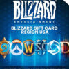 BATTLE NET GIFT CARD 5$ BLIZZARD USA