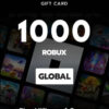 Roblox Gift Card - 1000 Robux GLOBAL