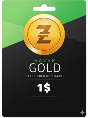 TARJETA RAZER GOLD DE 1$