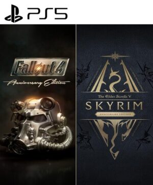 The Elder Scrolls V Skyrim Anniversary Edition + Fallout 4 Anniversary Edition Bundle PS5
