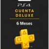 PSN PLUS DELUXE 6 MESES PS4