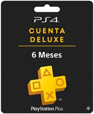 PSN PLUS DELUXE 6 MESES PS4