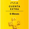 PSN PLUS EXTRA 6 MESES CUENTA PRINCIPAL PS4