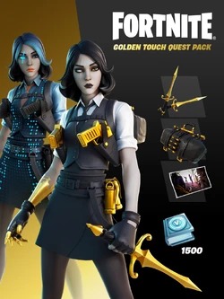 Paquete de misiones de Toque dorado Fortnite